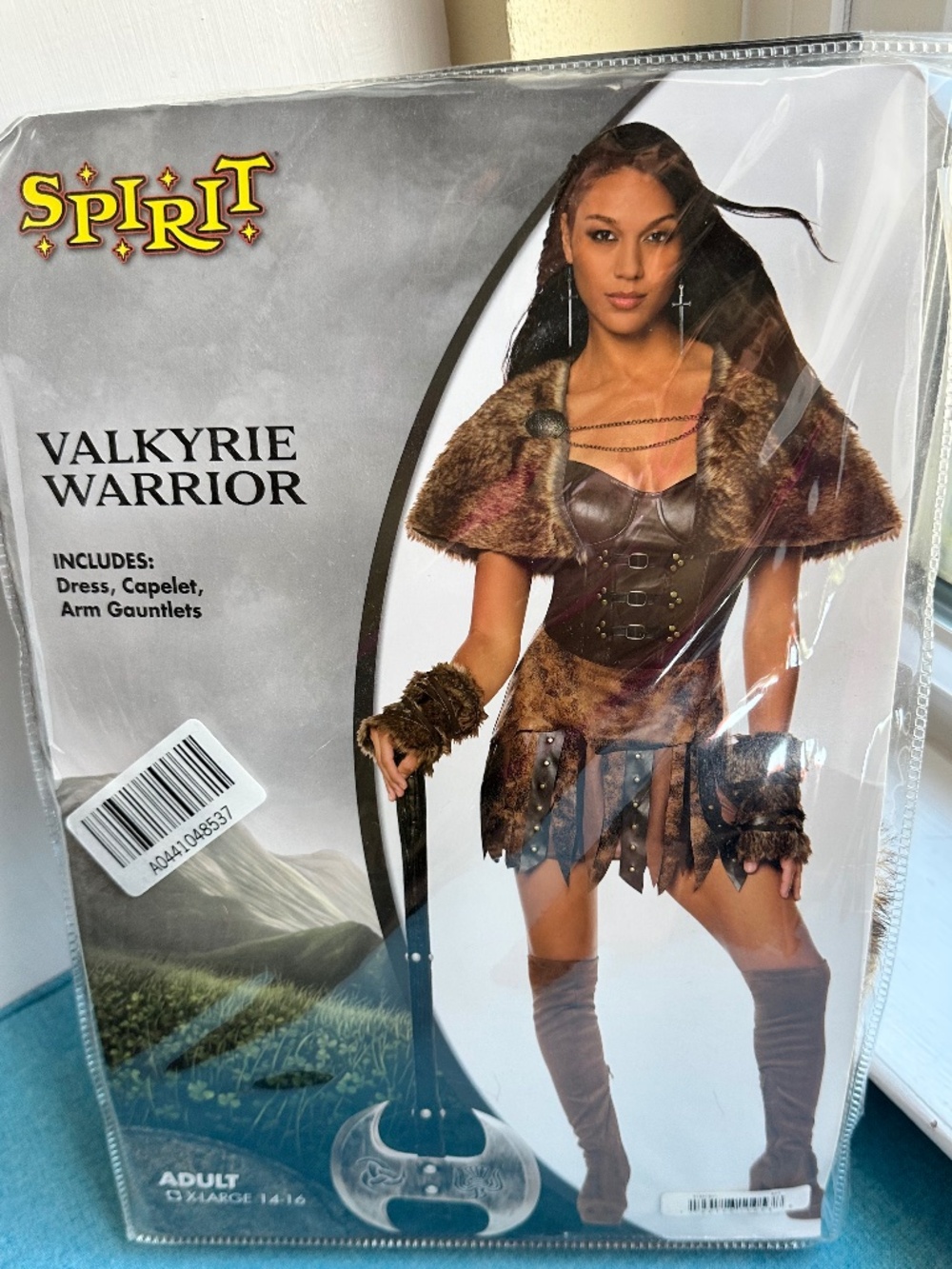 ❤️🔥HALLOWEEN Costume- Womens Viking Dress , Capelet, Arm Gauntlets